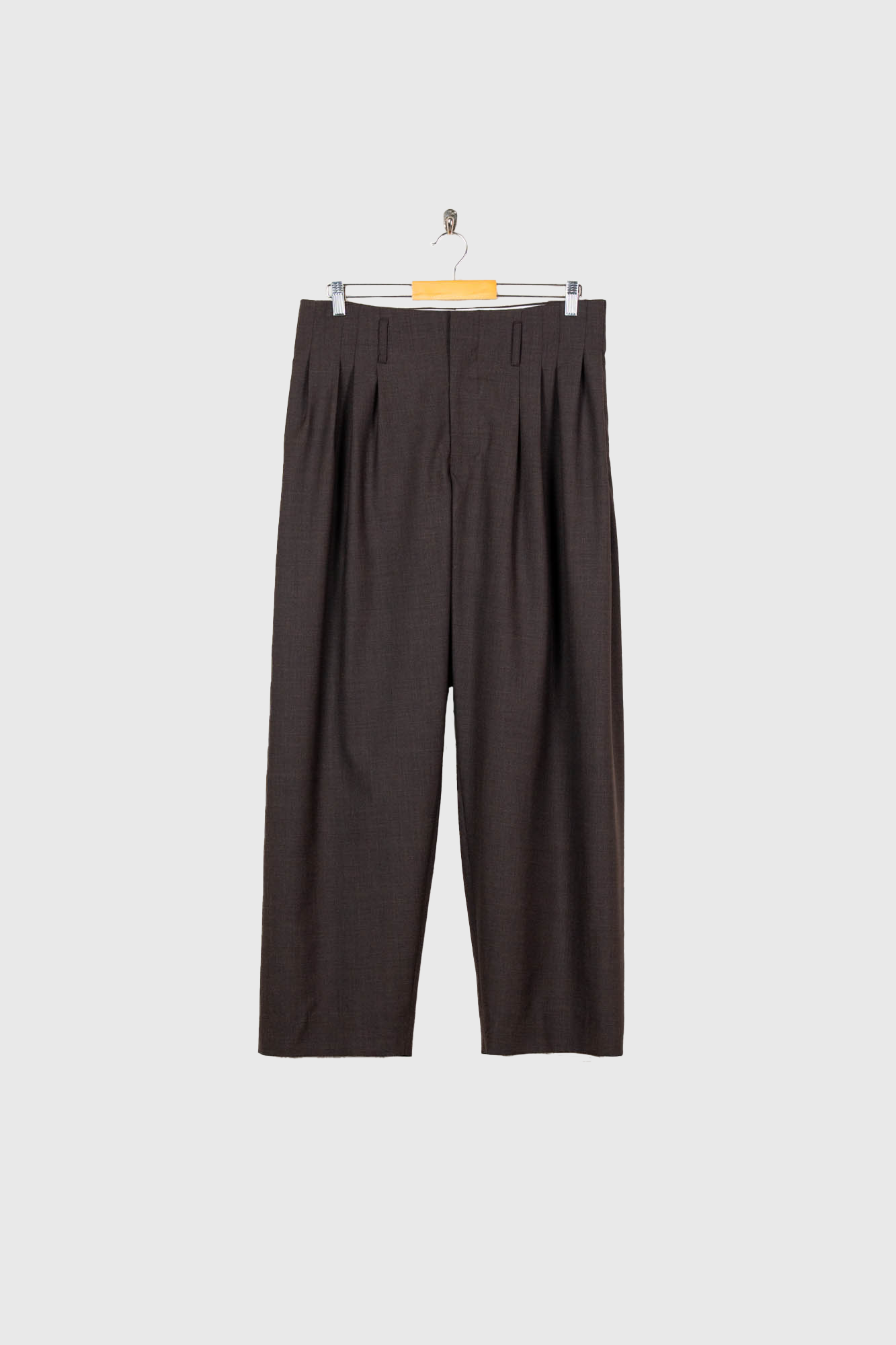 5 Tuck Trouser in Wool Tropical | スラックス OVERCOAT（オーバー