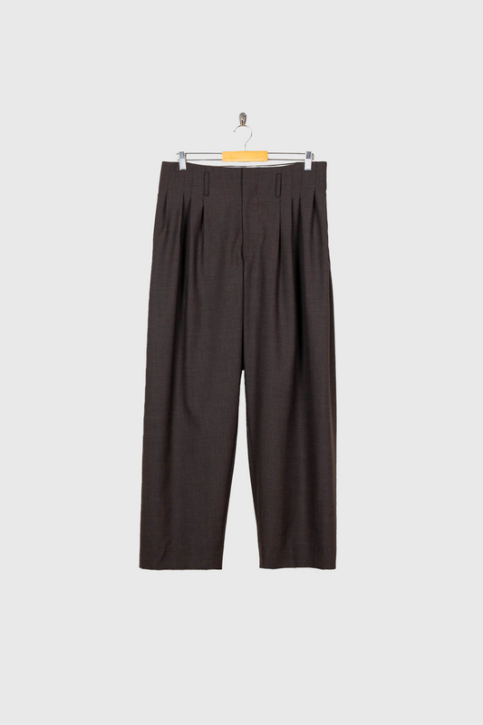 5 Tuck Trouser in Wool Tropical