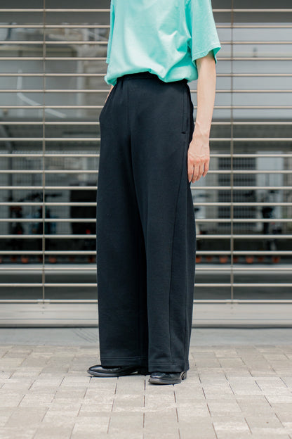 YAK/COTTON SWEAT EASY TROUSERS(ST.1288)