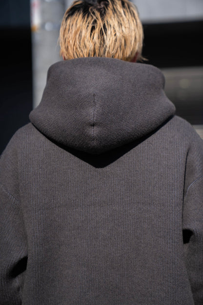 WOOL SWEAT ZIP HOODIE