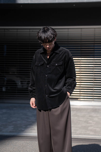 Corduroy Double Pocket Shirt