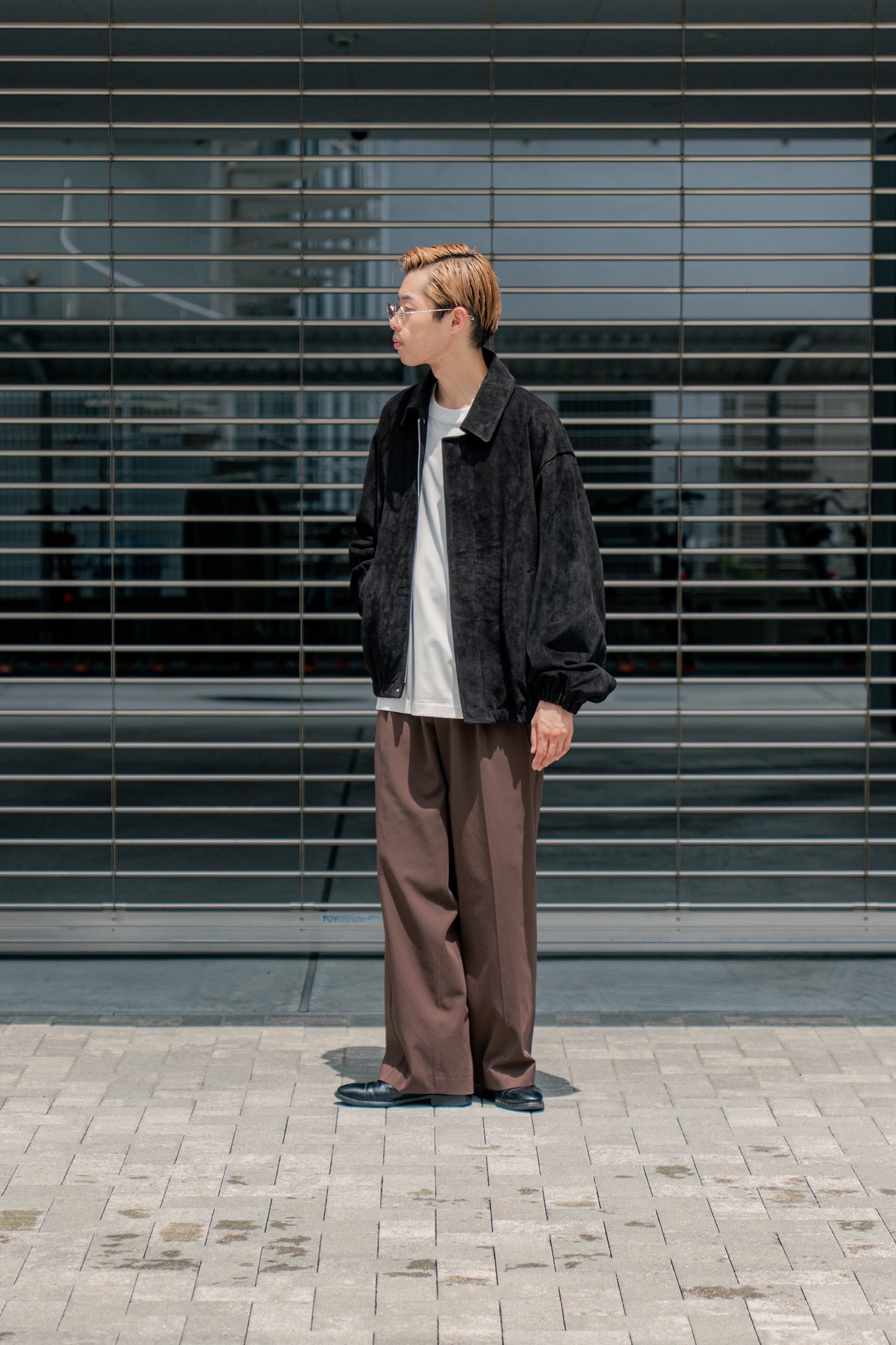 ssstein(シュタイン) 25AW - COW SUEDE ZIP SHORT JACKET(ST.1217