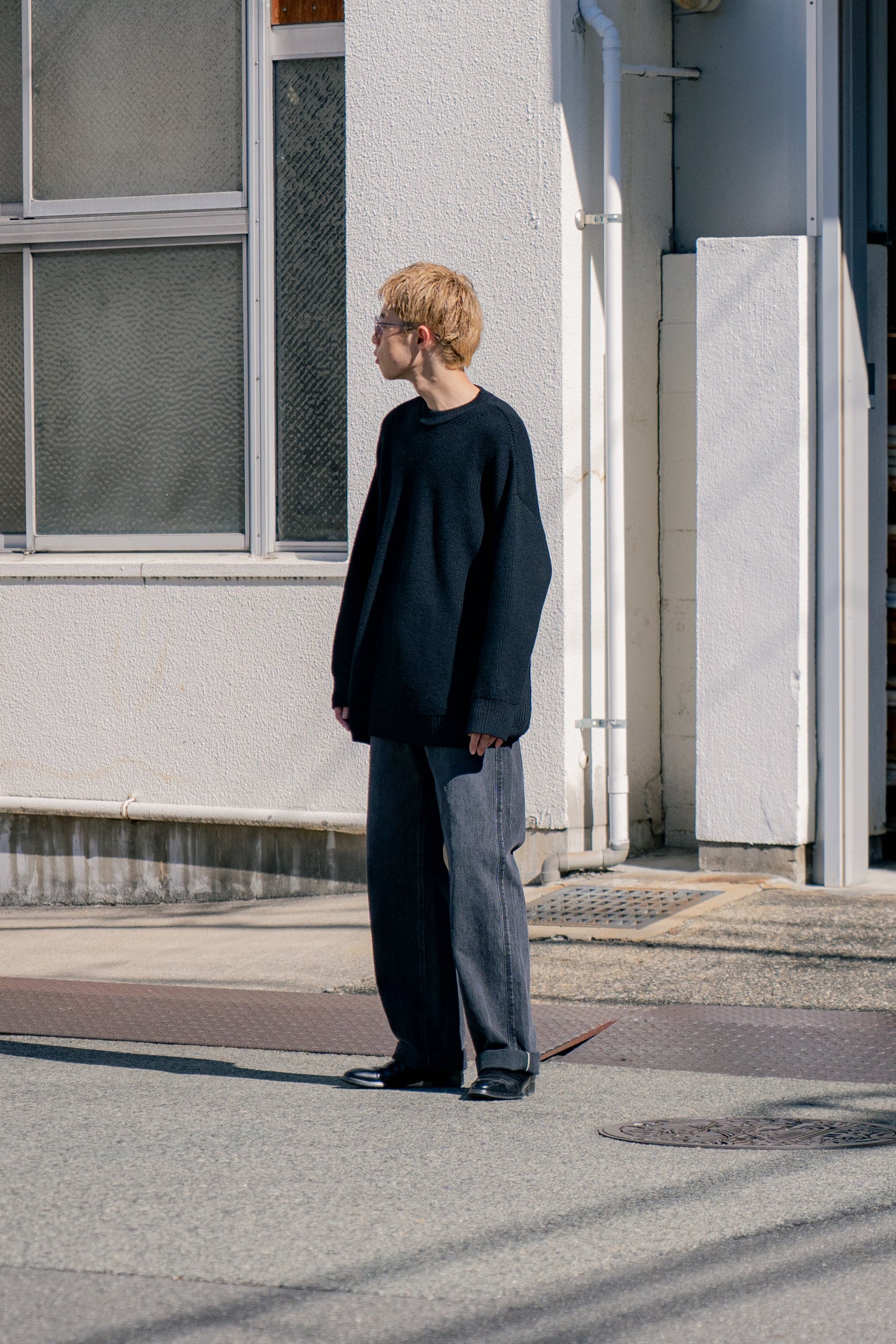 LOW GAUGE MERINO CREWNECK KNIT