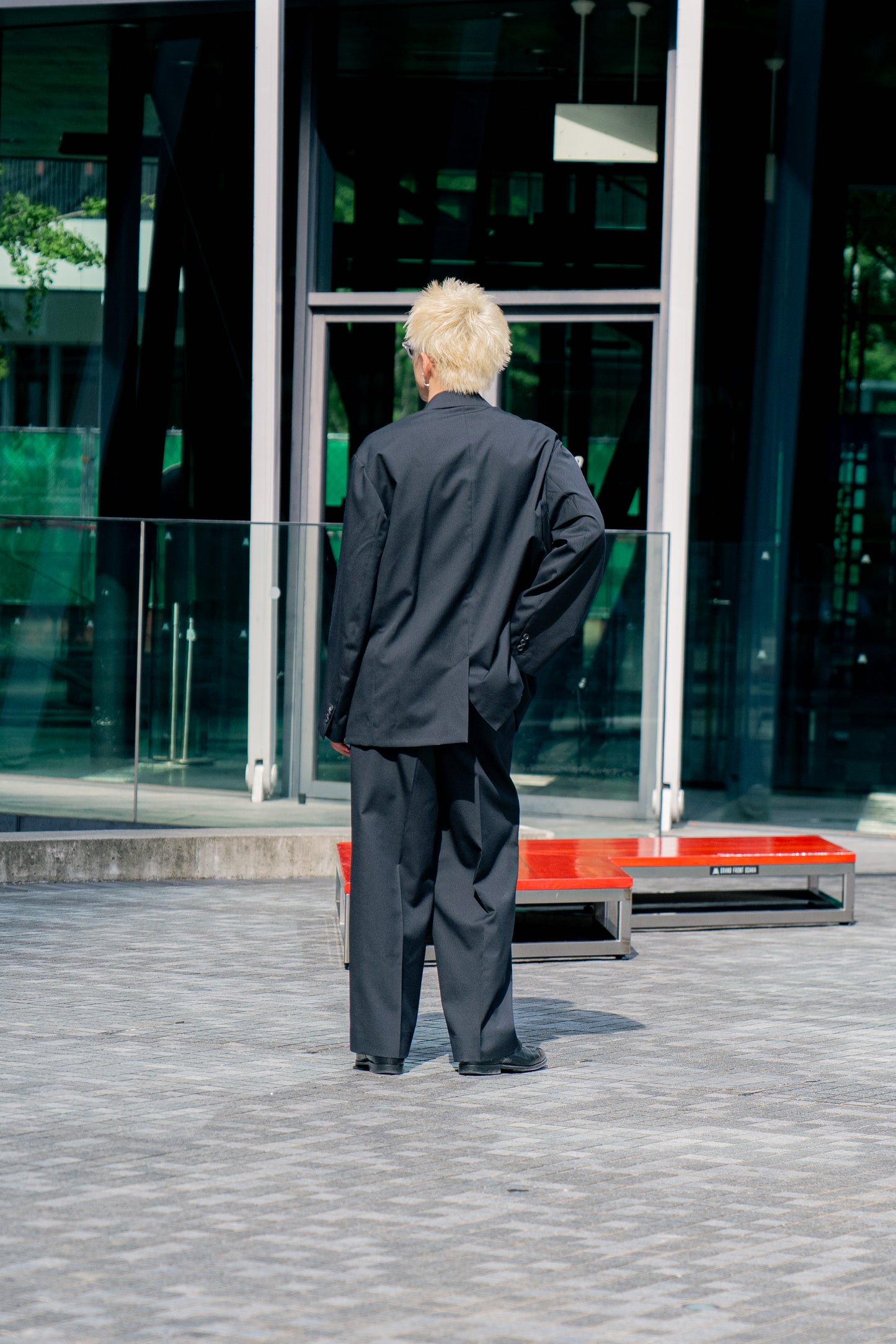 OVERSIZED SINGLE BREASTED JACKET