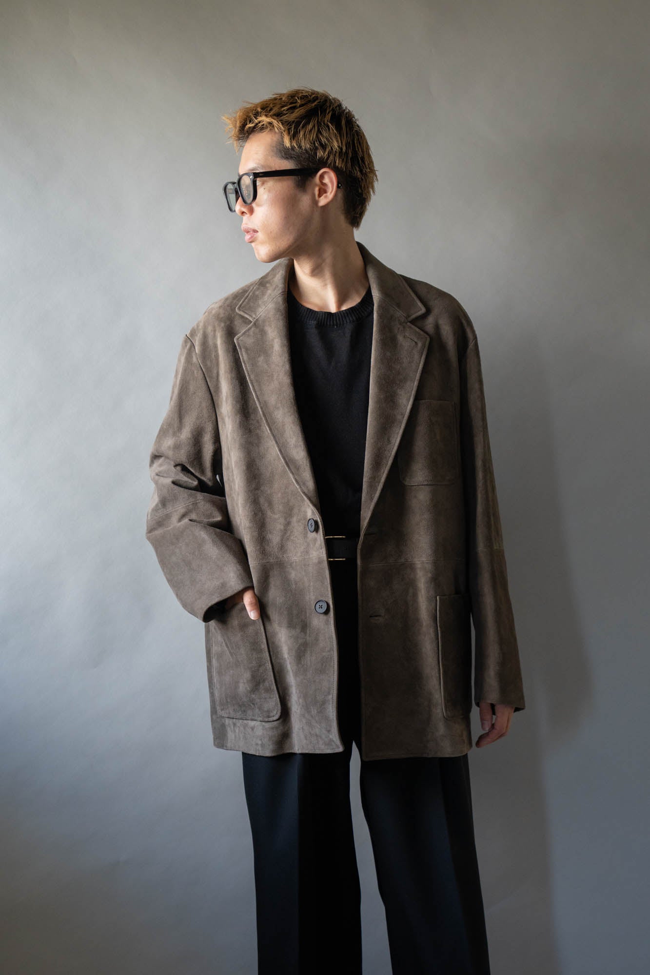GOAT SUEDE BLAZER(ST.1552)
