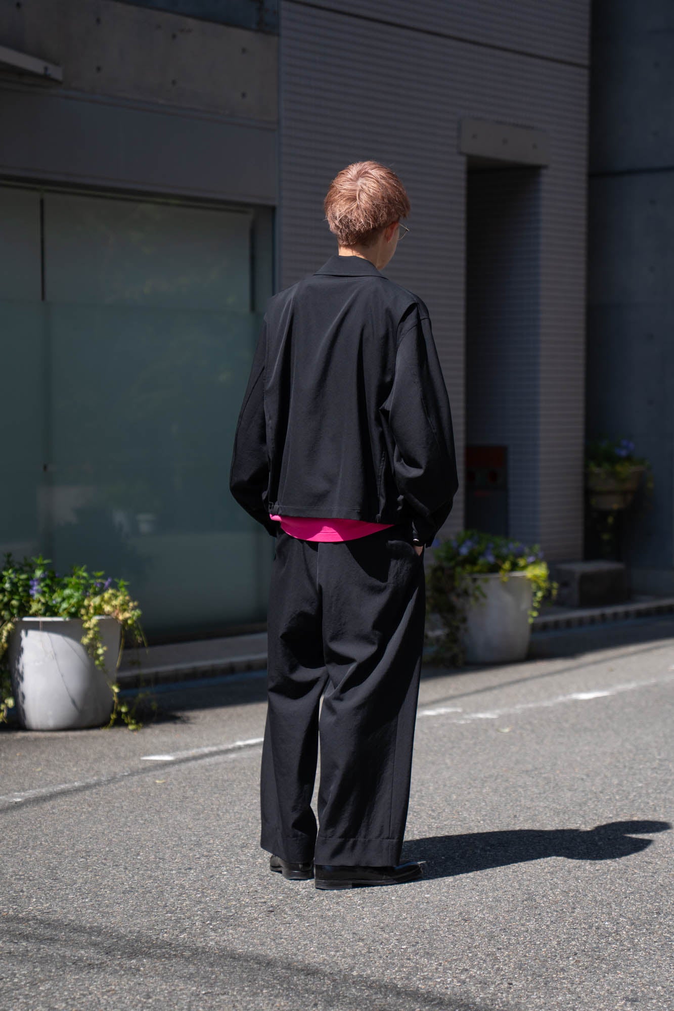 INVERTED PLEATS TROUSER