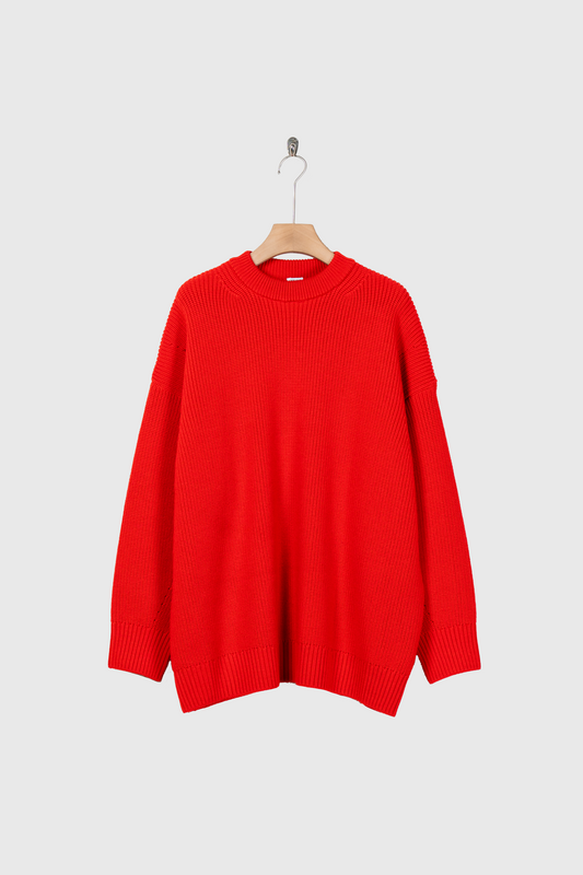 MERINO WOOL CREWNECK KNIT