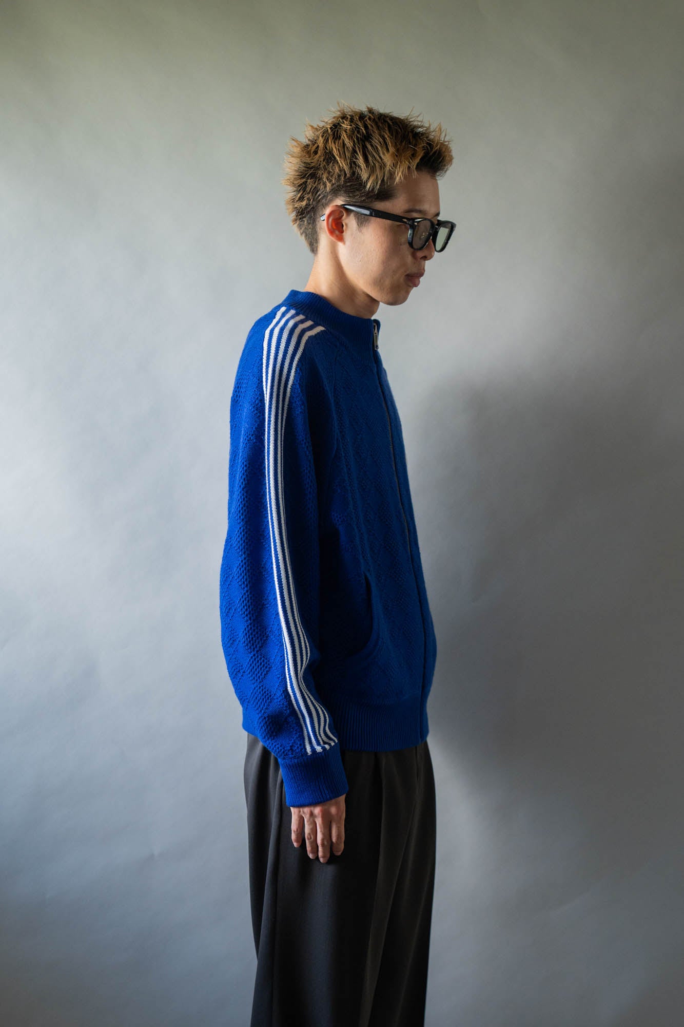 KNITTED TRAINING JACKET
