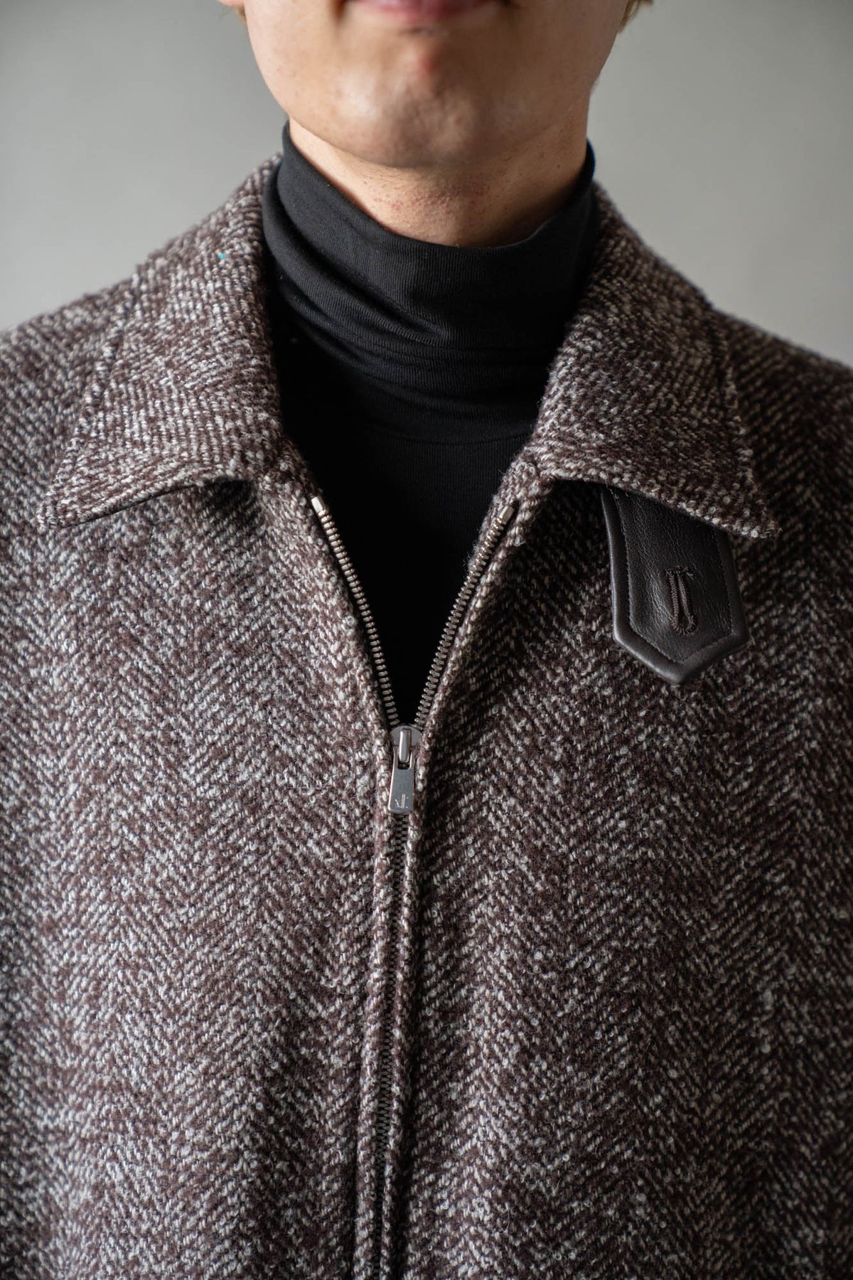 LOOP TWEED SEAM POCKET BLOUSON