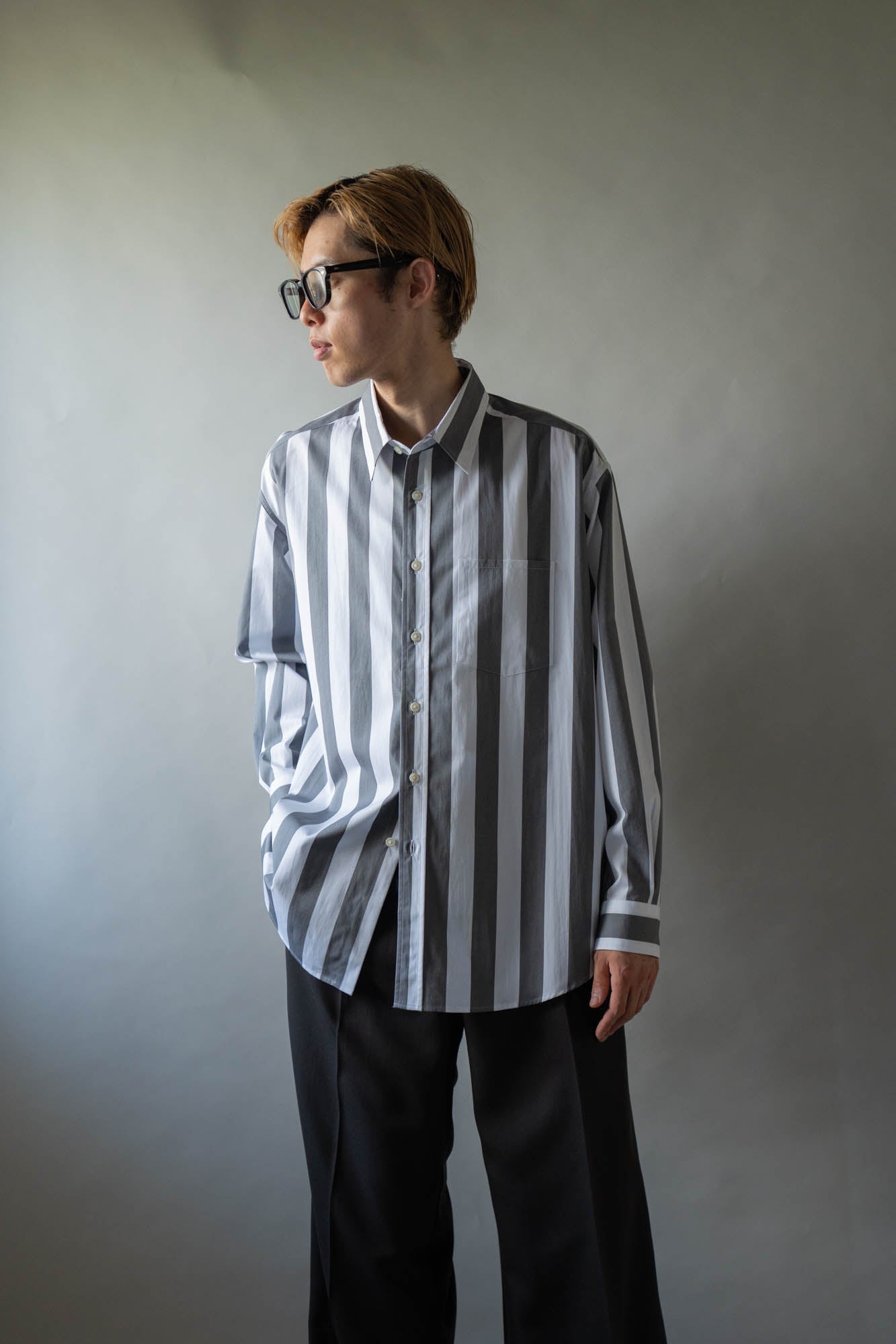 REGULAR COLLAR SHIRT-ST
