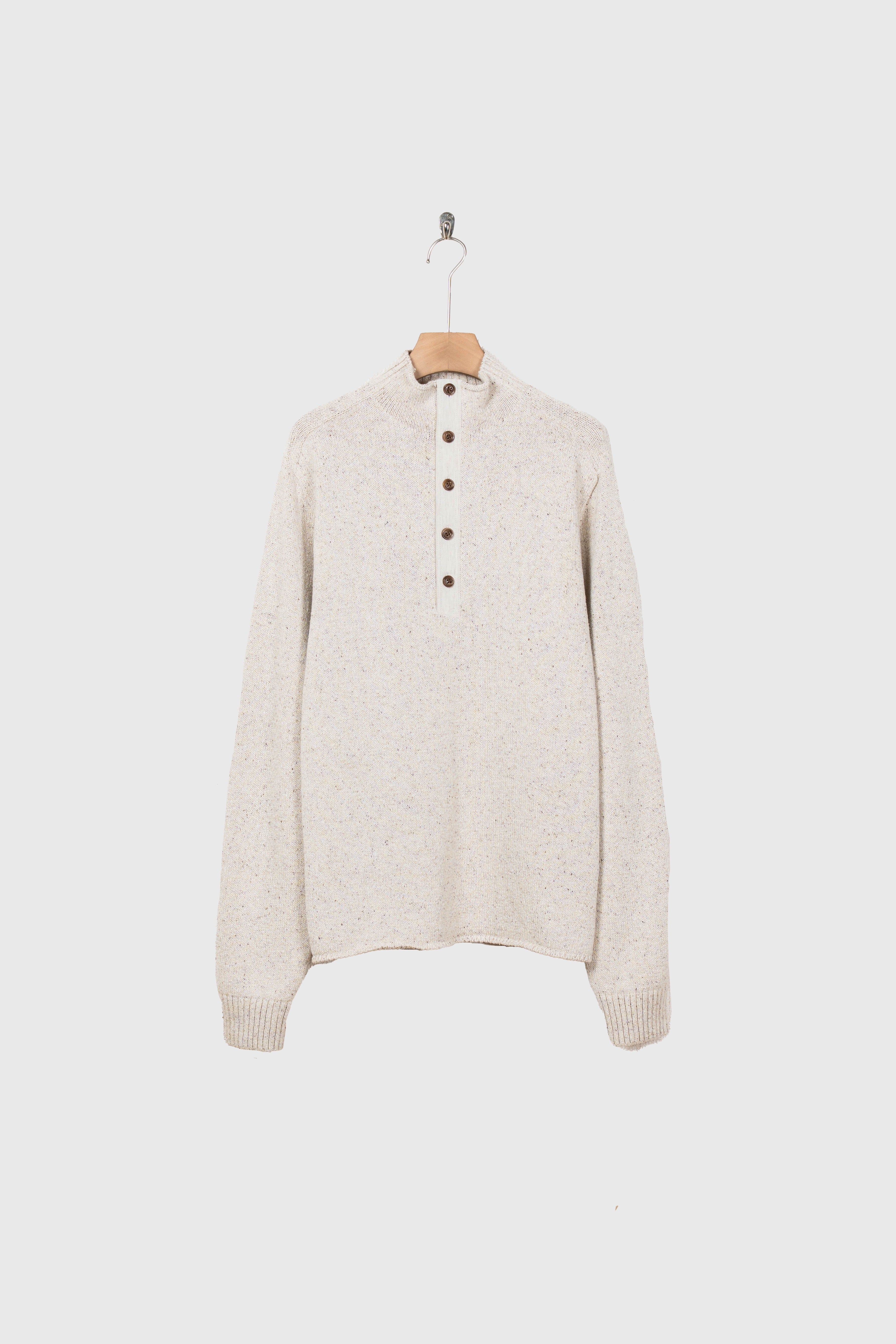 BOTTLE-NECK KNIT PULLOVER – sign | サイン