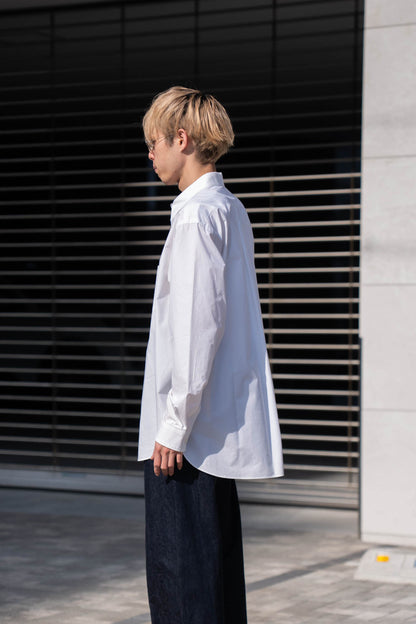 SUVIN COTTON OVERSIZED REGULAR COLLAR SHIRT(ST.1491)