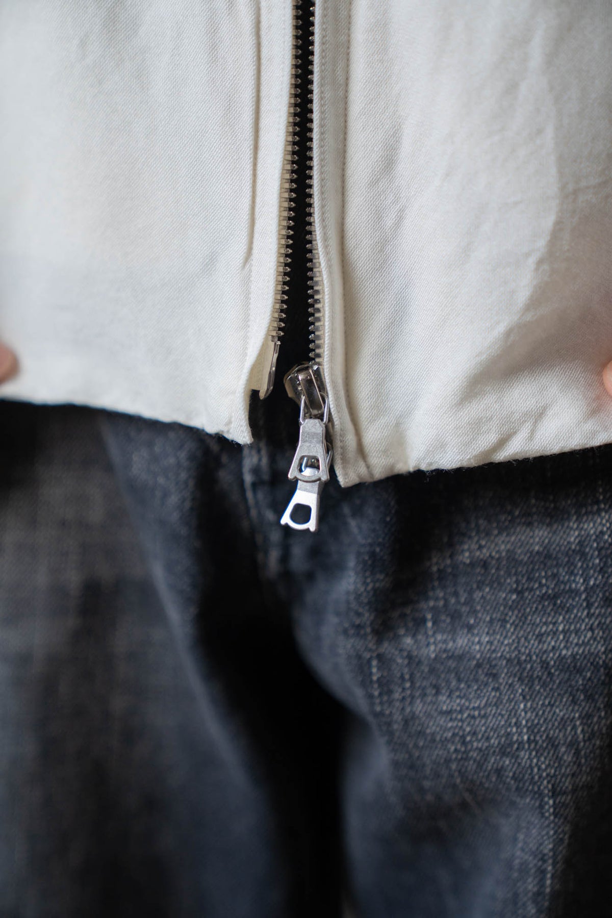Washed Wool Silk Sports Jacket