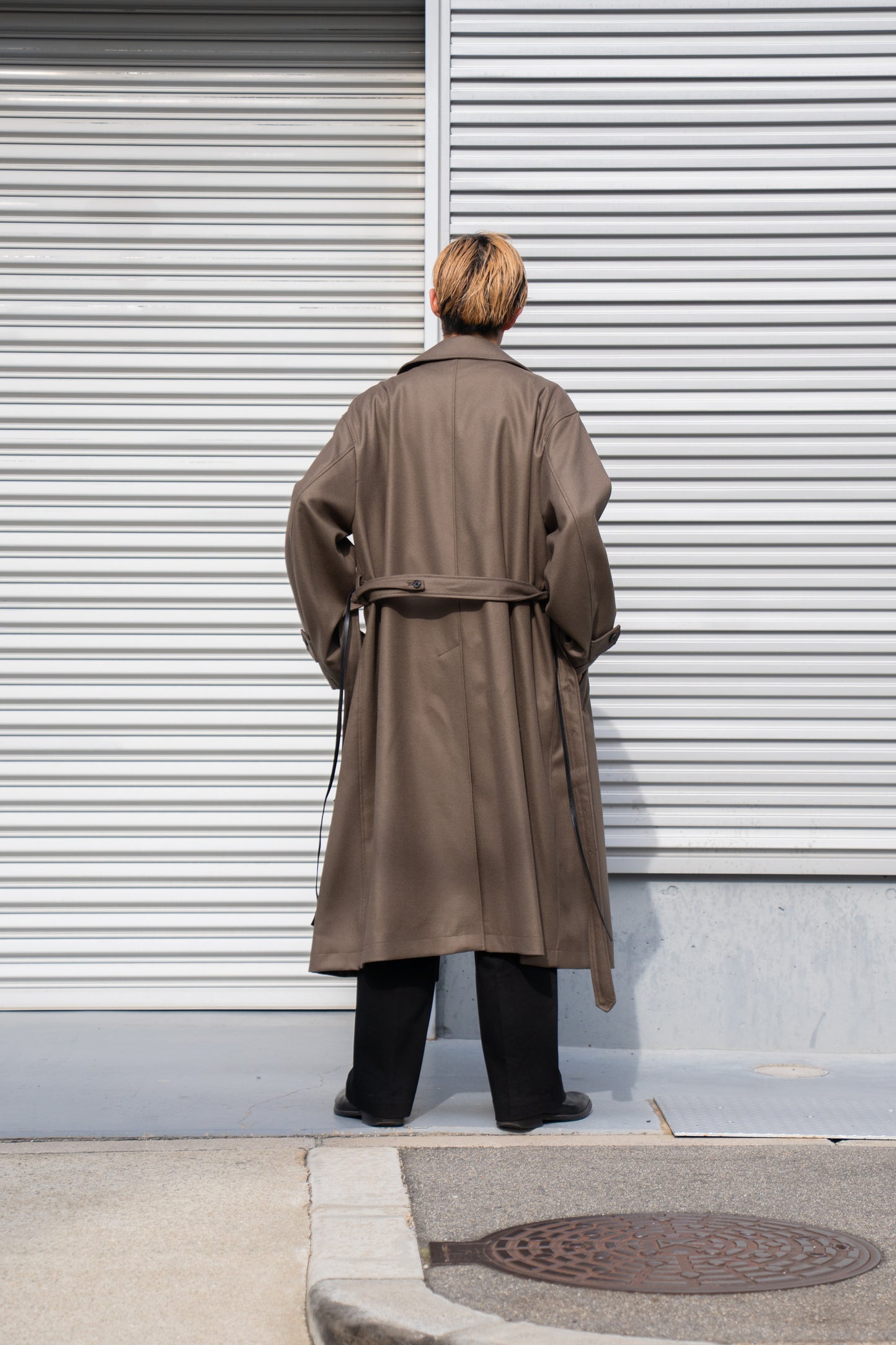 OVERSIZED DOUBLE BREASTED COAT(ST.1202)
