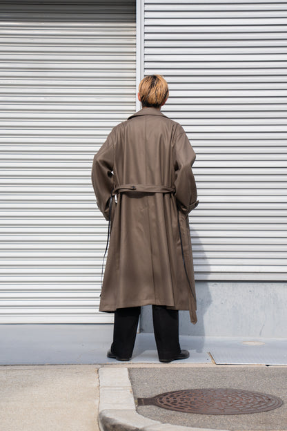 OVERSIZED DOUBLE BREASTED COAT(ST.1202)