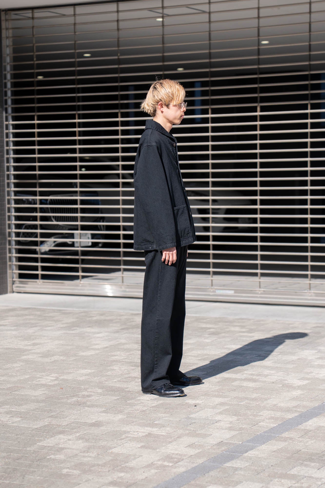 CO/HE PURE STRAIGHT DENIM