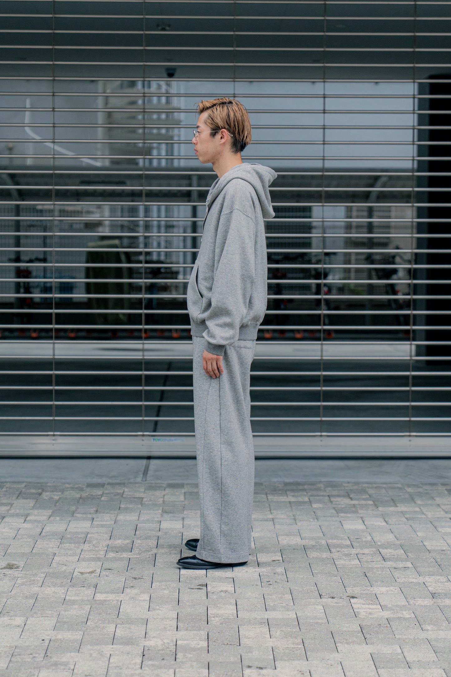 YAK/COTTON SWEAT EASY TROUSERS(ST.1288)