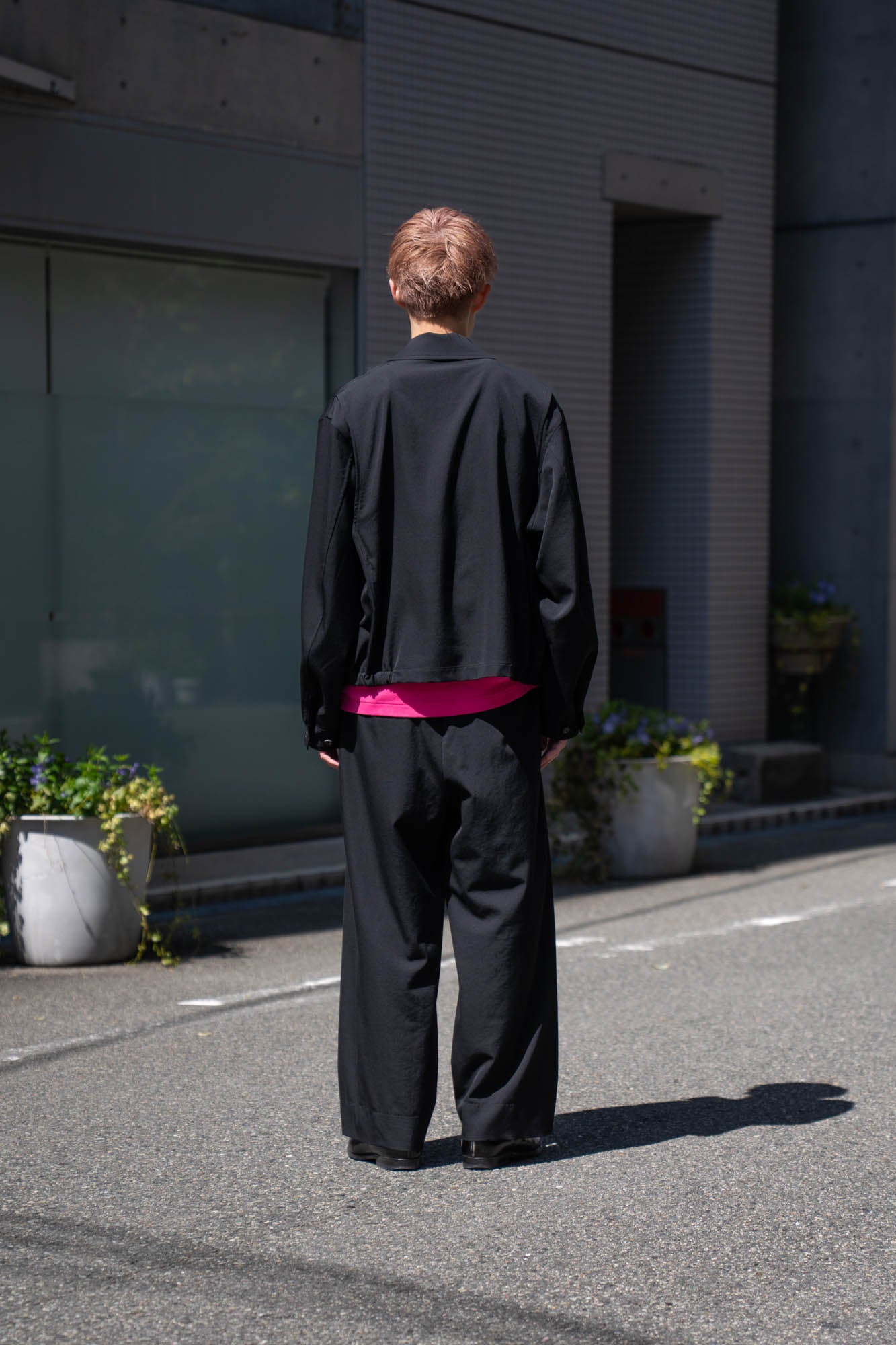 INVERTED PLEATS TROUSER
