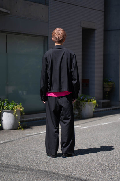 INVERTED PLEATS TROUSER
