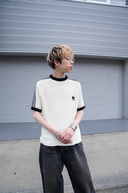 KNITTED TRAINING T-SHIRT