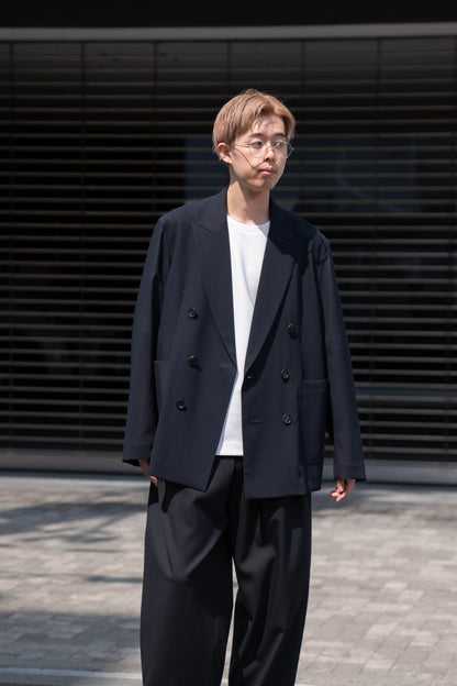 UNLINED NAVY BLAZER
