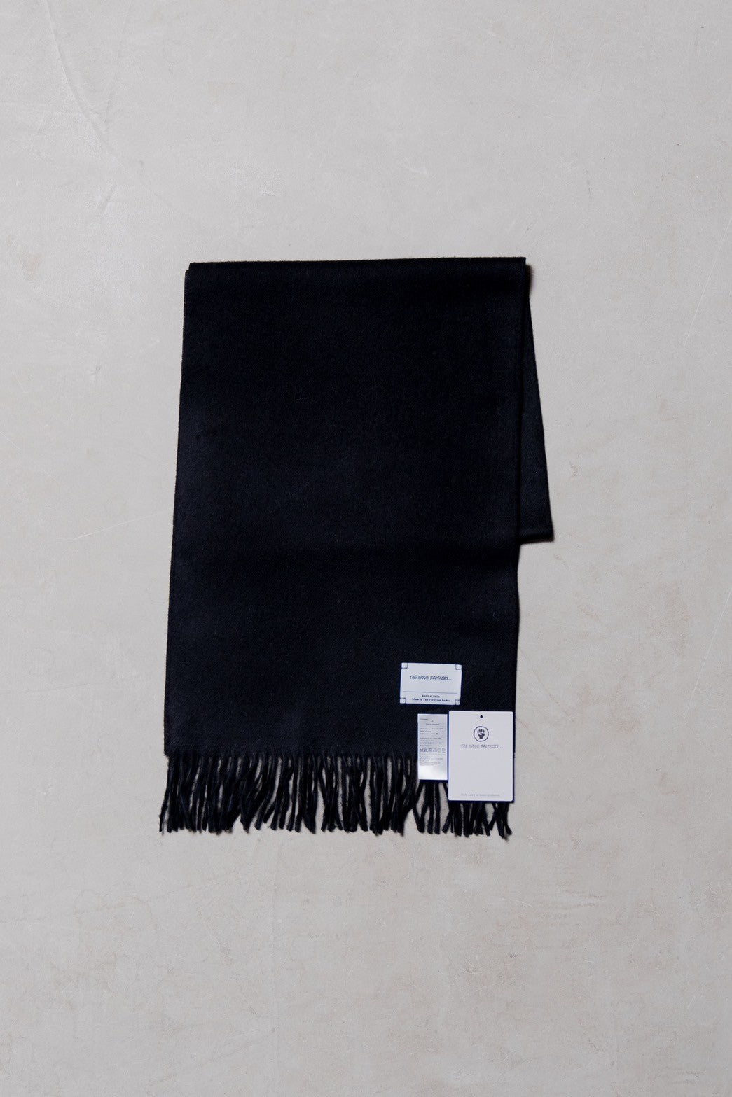 Brushed Scarf – sign | サイン