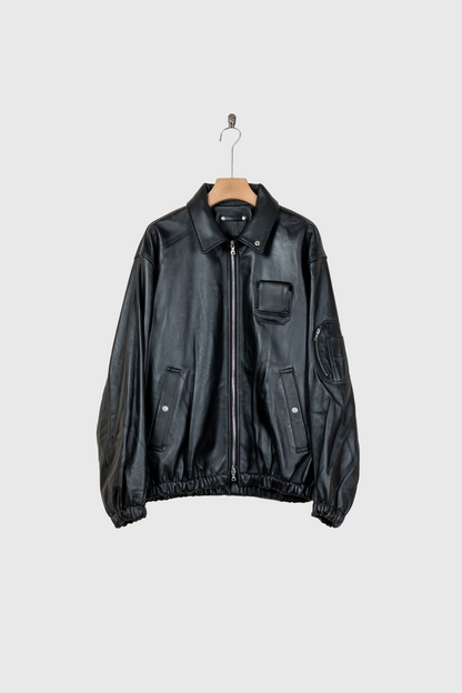 SHEEP LEATHER FLIGHT JACKET(ST.1219)