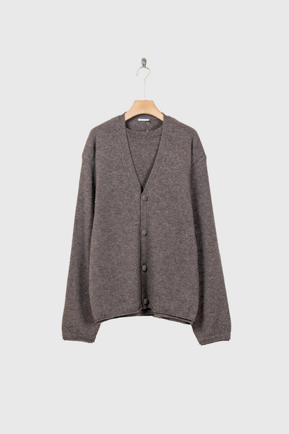 【新品未使用タグ付】Blanc YM / Ensemble Knit GRAY blanc YM（ブランワイエム）- ALPACA ENSEMBLE KINT PULLOVER - ニット