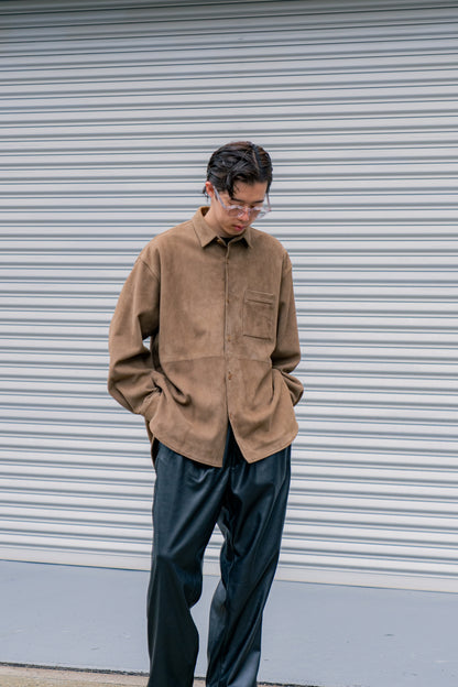 Goat Suede Wide Shirt