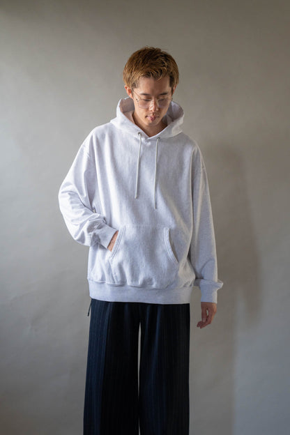Soft&Hard Sweat Hoodie P/O Wide