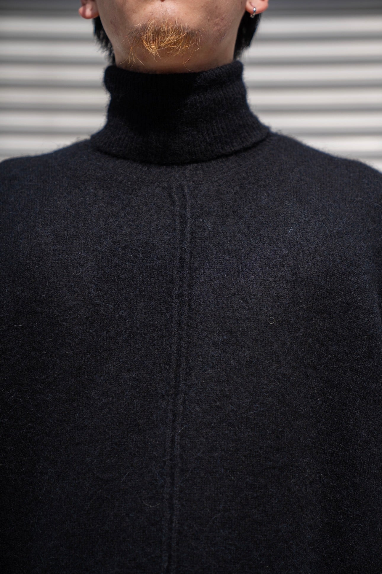 ssstein（シュタイン） 25AW - WOOL/ALPACA KNIT LOOSE TURTLE NECK PO