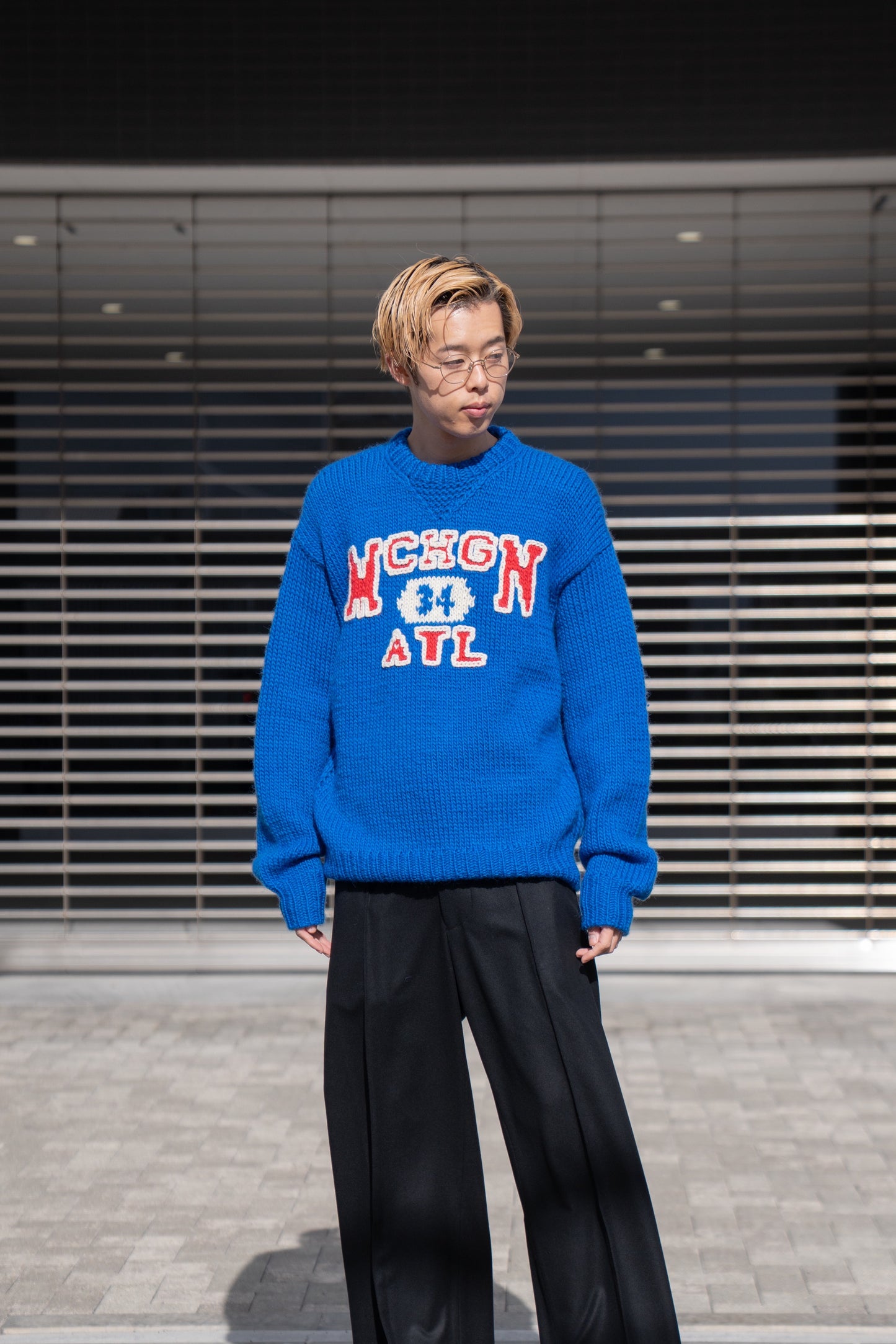 HAND KNITTING SWAETSHIRT