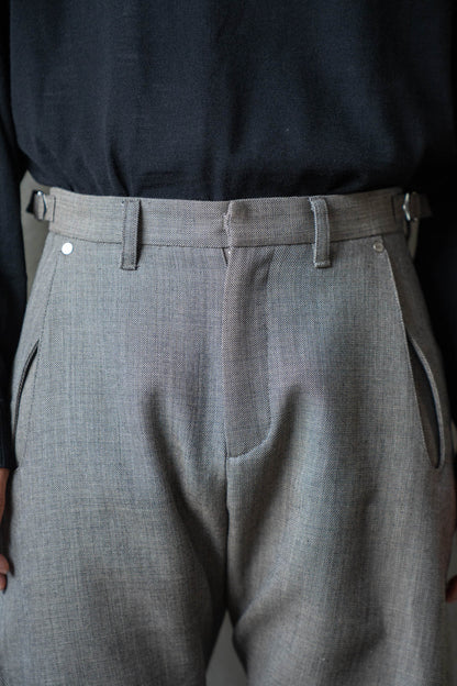 3D TWISTED TAILORED PANTS