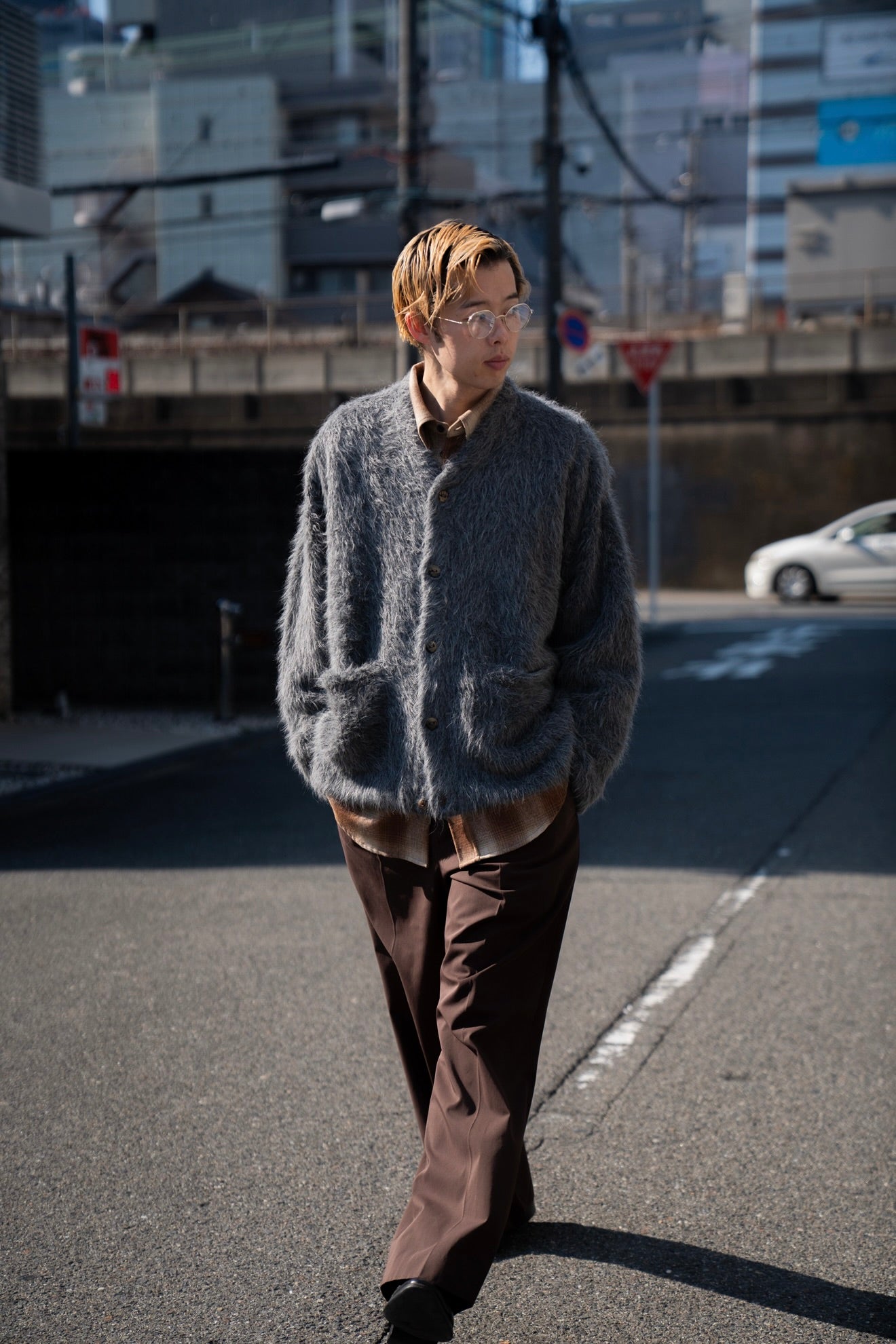 Suri Alpaca Cardigan