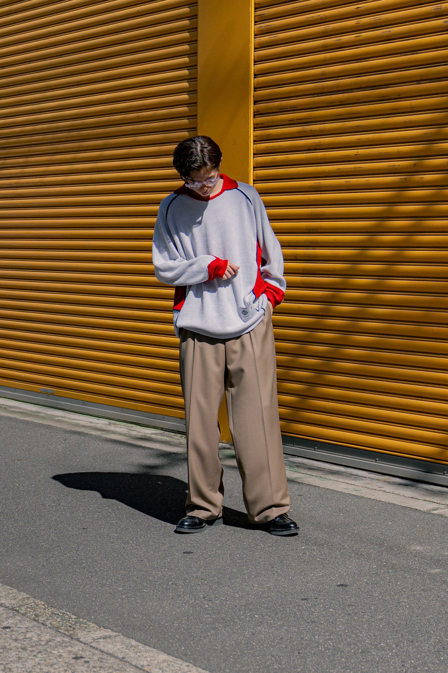 Knitted Football Skipper Polo