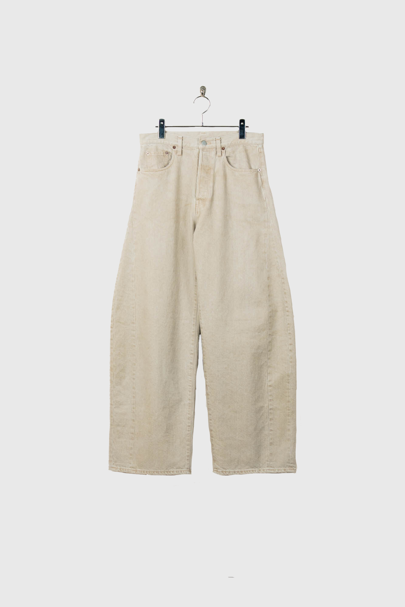 DEFORMATION WIDE COLOR DENIM PANTS(ST.1565)