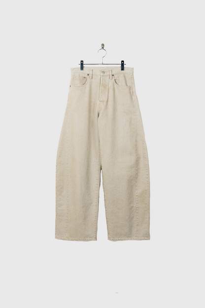 DEFORMATION WIDE COLOR DENIM PANTS(ST.1565)