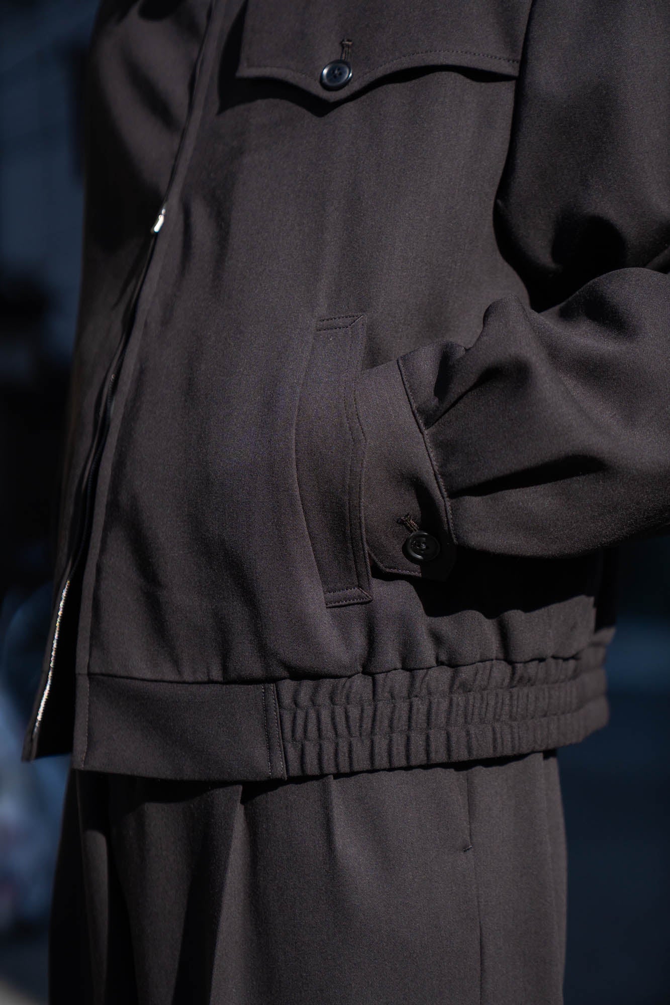 GUNFLAP ZIP BLOUSON | ブルゾン irenisa（イレニサ)公式通販サイト