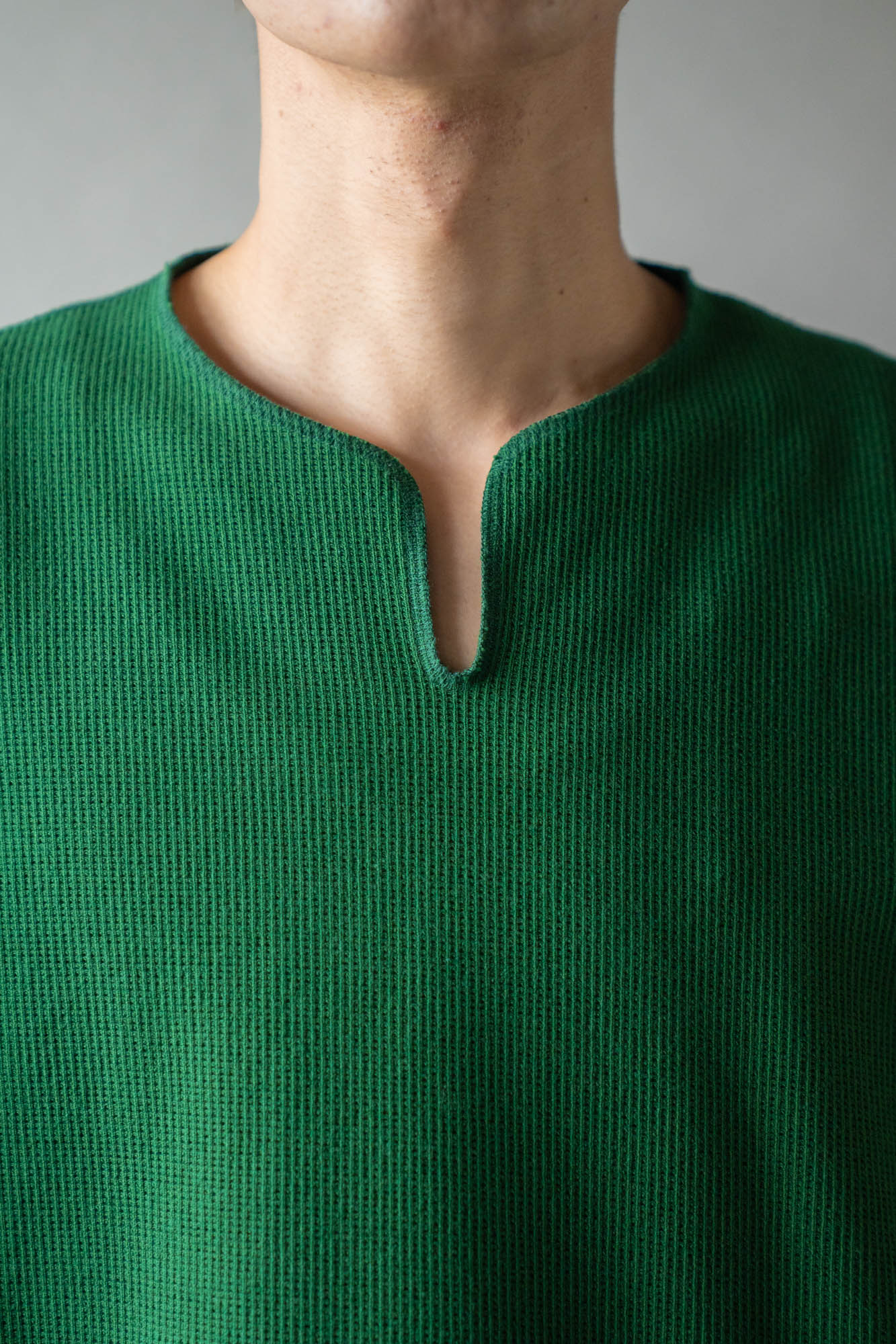 Rough&Smooth Thermal Over-neck L/S