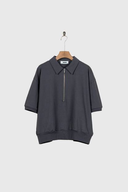 HALF ZIP JERSEY SHORT SLEEVE