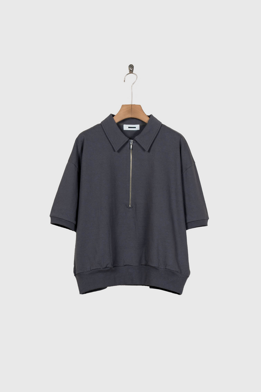 HALF ZIP JERSEY SHORT SLEEVE