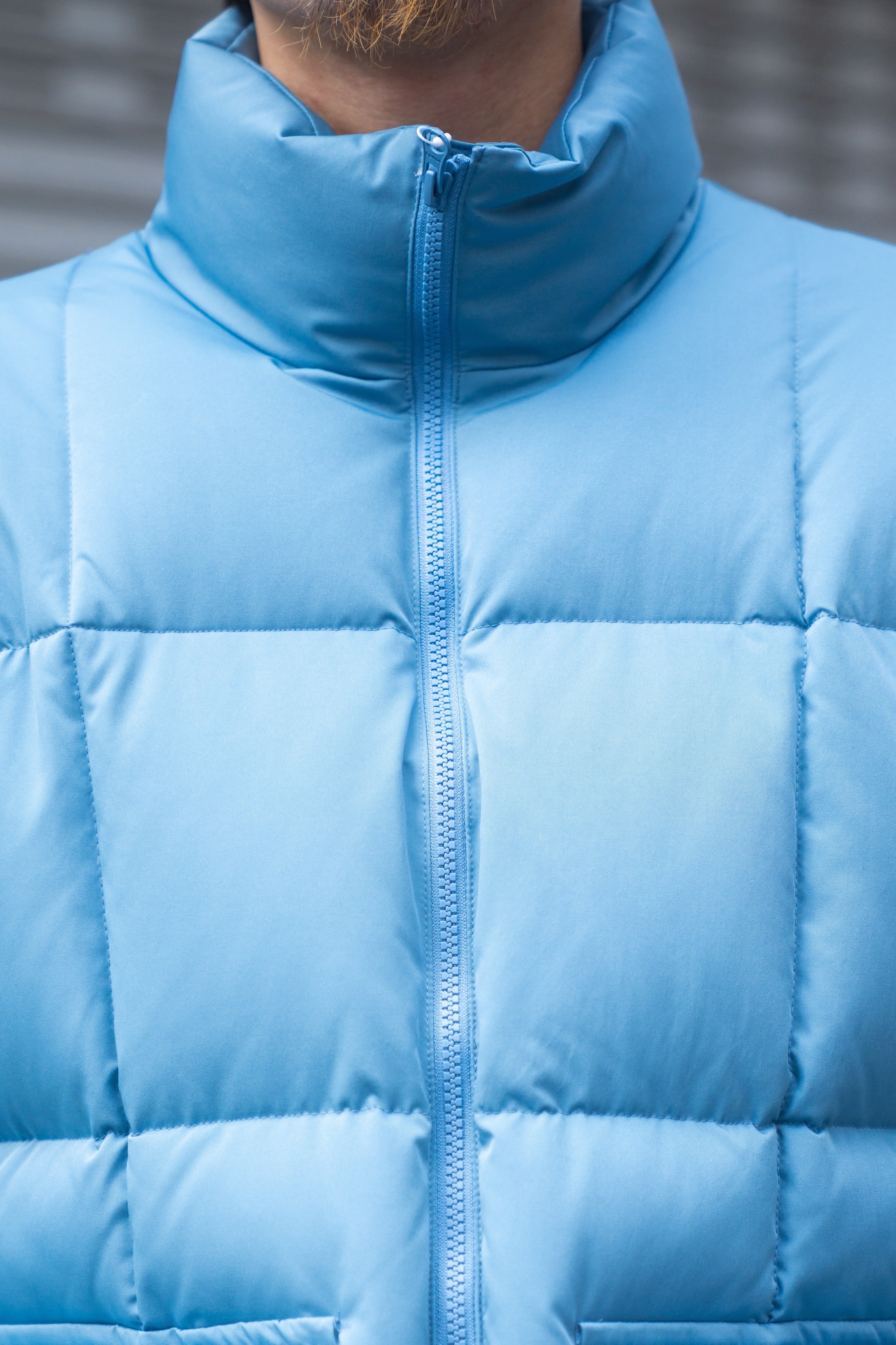 SIIILON 25AW ダウンジャケット 水色 SIIILON 25AW ダウンジャケット 水色 SIIILON 25AW ダウンジャケット