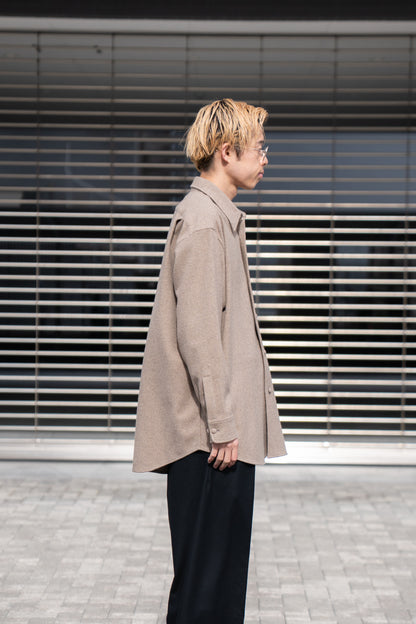 cashmere natural shirt