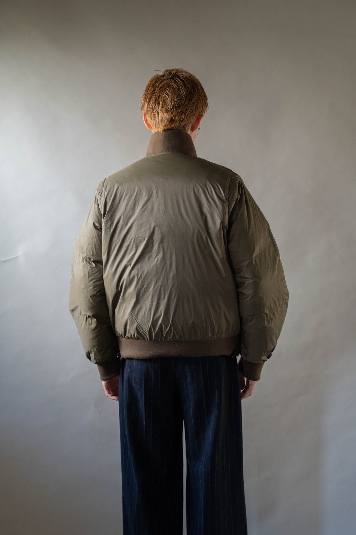 08sircus × TAION Down detachable bomber reversible