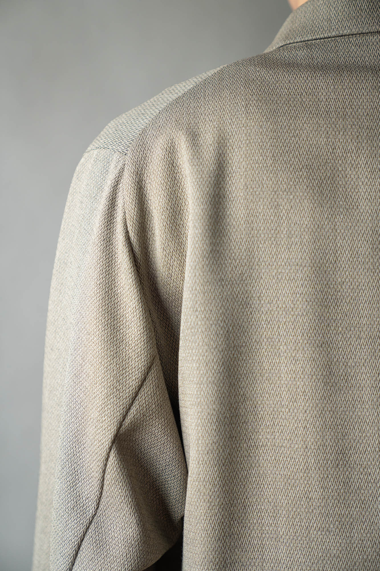 DOUBLE-BREASTED RELAX SHOULDER JACKET