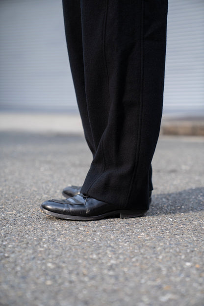 WOOL/CASHMERE FLEECE EASY TWIST TROUSERS(ST.1270)