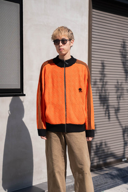 KNITTED TRAINING JACKET