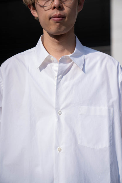 SUVIN COTTON OVERSIZED REGULAR COLLAR SHIRT(ST.1491)