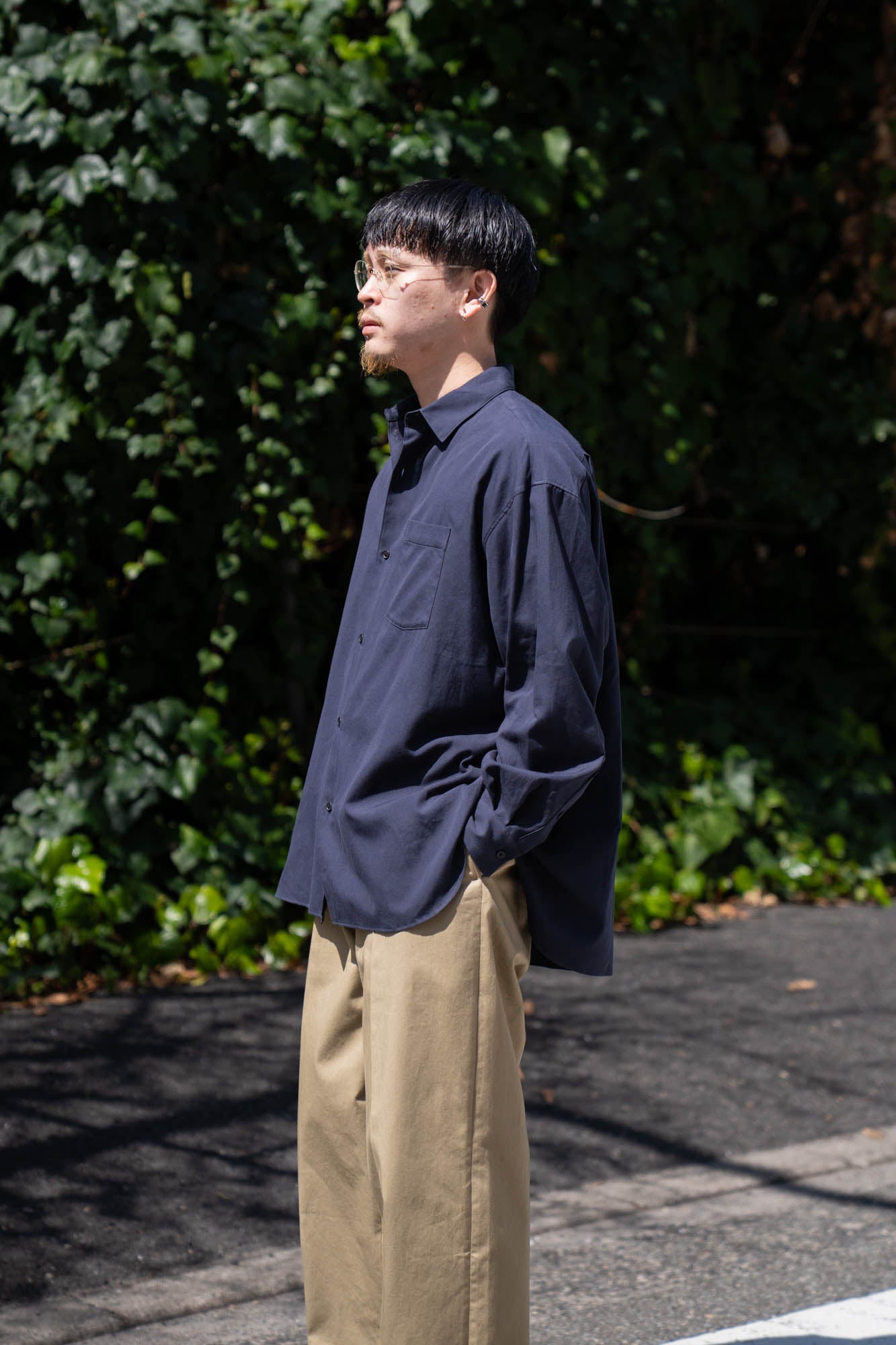 Soft Oxford Wide Shirts