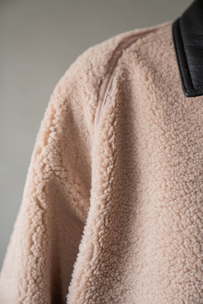 REVERSIBLE MOUTON BLOUSON